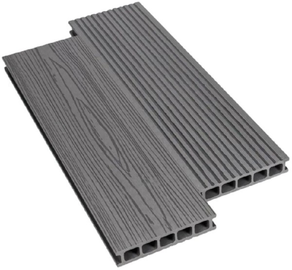 Террасная доска ДПК Deckart Praktik Optimum Серый купить в Щиграх