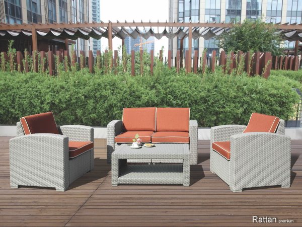 Уличные диваны и кресла коллекции Rattan Premium 4 купить в Щиграх