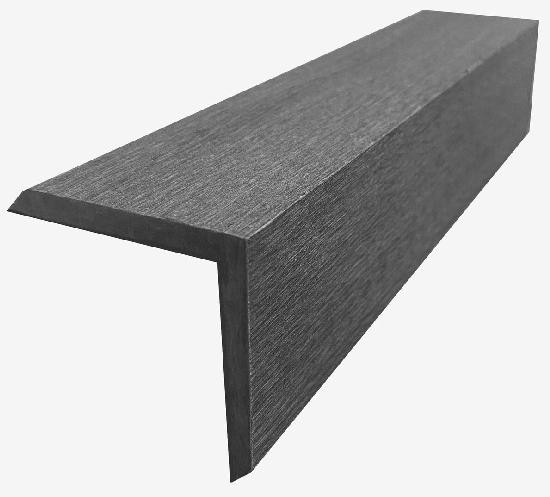 Декоративный угол 50×50 графит купить в Щиграх