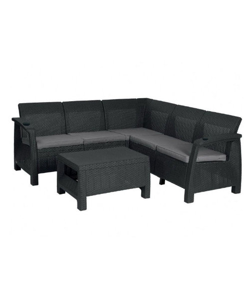 Угловой диван  Yalta Corner Set (столик в комплект не входит) купить в Щиграх