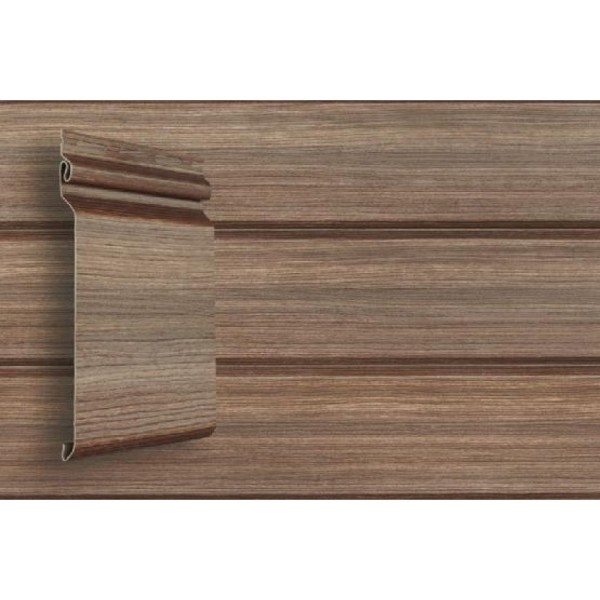 Виниловый сайдинг Grand Line Natural-Брус Tundra - Кедр купить в Щиграх