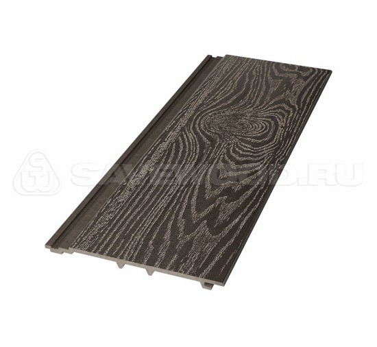 Сайдинг из дпк savewood sw-cedrus тангенциальный распил темно-коричневый купить в Щиграх