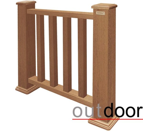 Ограждение из ДПК Outdoor Классик 3D STORM дуб купить в Щиграх