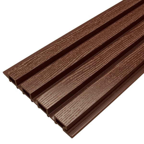 Фасадная доска из ДПК Faynag Wood Рейка Шоколад купить в Щиграх