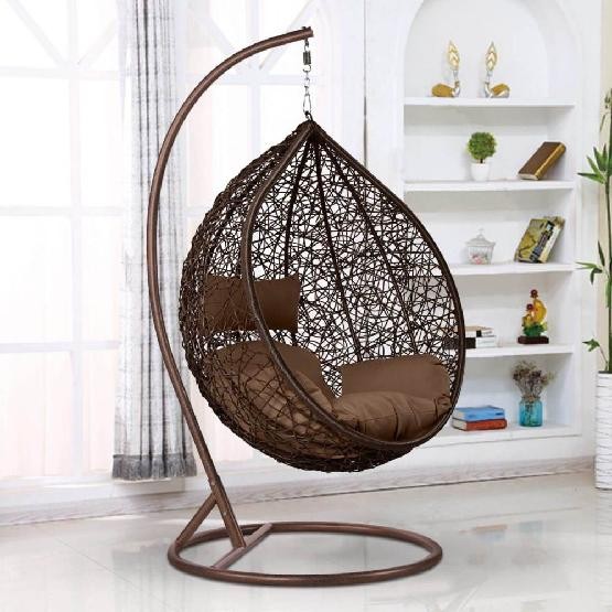 Кресло Подвесное из искусственного ротанга AFM-168A-XL Brown купить в Щиграх