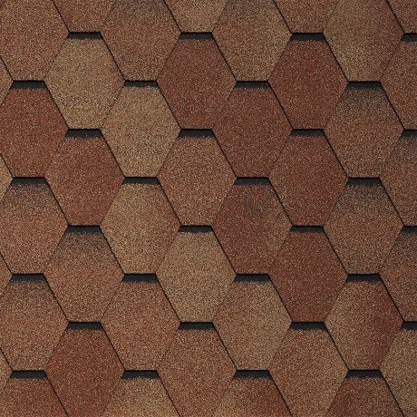 Гибкая черепица Tegola VENETO terracotta 206 купить в Щиграх