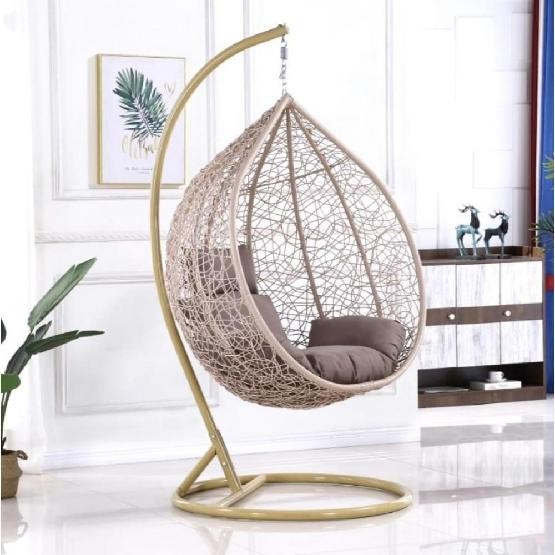 Кресло Подвесное из искусственного ротанга AFM-169A-XLB Beige купить в Щиграх