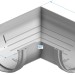 Угловой элемент 90˚ПВХ Docke STANDART пломбир купить в Щиграх
