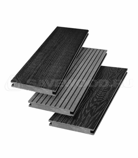 Террасная доска SW Fraxinus (R) полнотелая «SaveWood» Черный купить в Щиграх