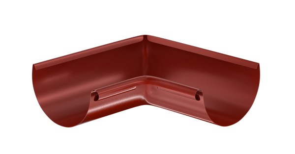 Водосток Aquasistem, система 150x100 - Угол желоба, внутренний 90° RR 29 Бургундский купить в Щиграх