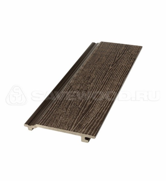 Сайдинг из дпк savewood sw-sorbus радиальный распил темно-коричневый купить в Щиграх