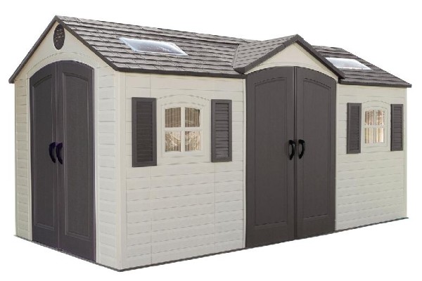 Сарай пластиковый LifeTime 15x8 DD купить в Щиграх