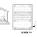 Сарай пластиковый Newton 759 купить в Щиграх