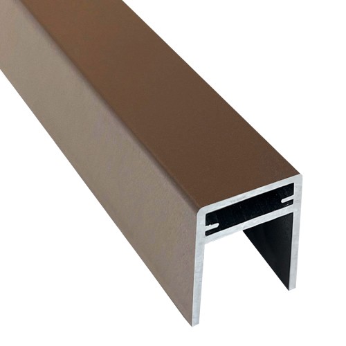П-профиль Алюминиевый EasyDecking 35x25 Венге купить в Щиграх