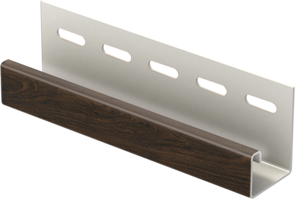 J-планка к Софиту PRO Тёмный орех купить в Щиграх