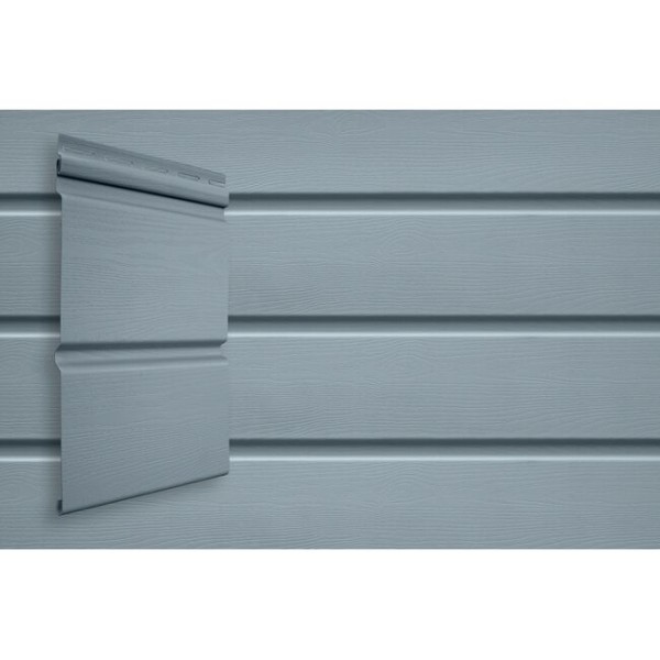 Виниловый сайдинг Grand Line Double-Брус Голубой купить в Щиграх