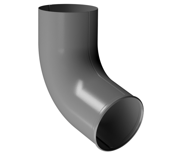 Отвод трубы D90 Döcke STAL PREMIUM Графит, (RAL 7024) купить в Щиграх