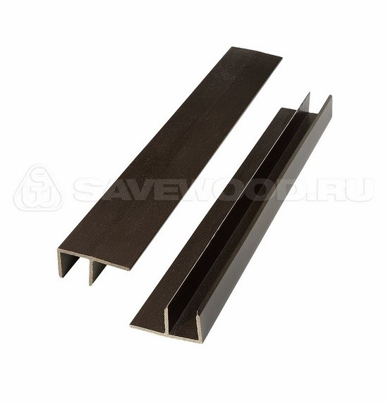 F-профиль ДПК Savewood – Тёмно-коричневый купить в Щиграх