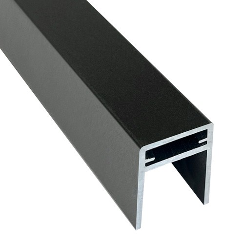 П-профиль Алюминиевый EasyDecking 35x25 Черное дерево купить в Щиграх