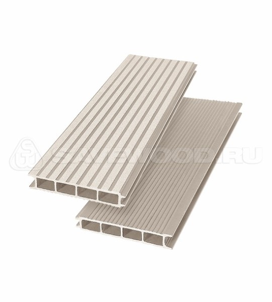 Террасная доска из ДПК SW Ulmus «SaveWood» бежевый купить в Щиграх