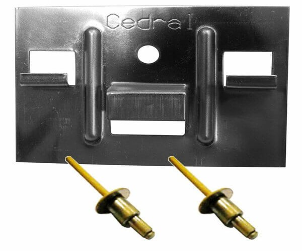КЛЯММЕР + ЗАКЛЁПКА ДЛЯ CEDRAL CLICK 250 ШТ купить в Щиграх