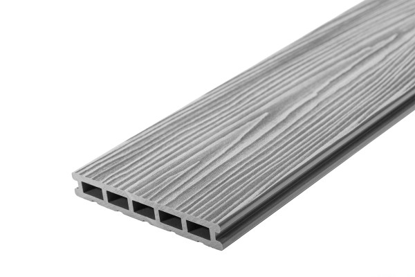 Террасная доска из ДПК RusDecking Unodeck Mogano - Серый купить в Щиграх