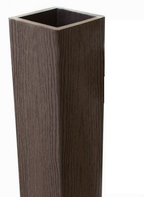 Столб опорный Woodvex Co-Extrusion Венге купить в Щиграх