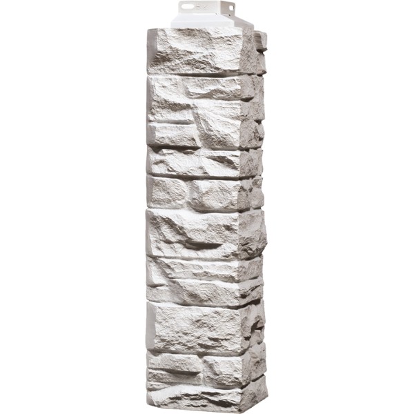 Угол наружный FineBer, Скала, Мелованный белый купить в Щиграх