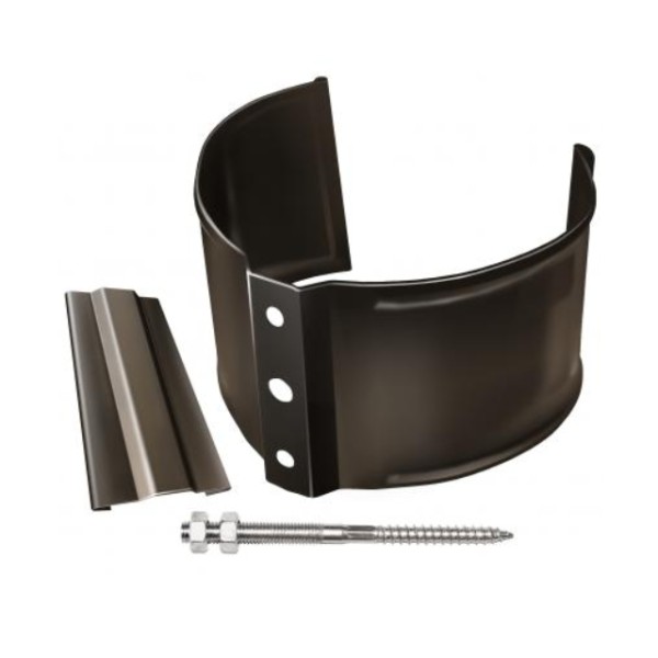 Водосток Grand Line 125x90 – Хомут трубы (на кирпич) RR 32 купить в Щиграх