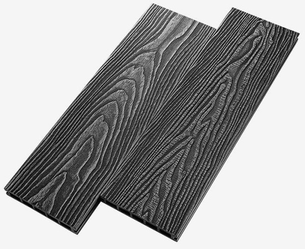Террасная доска из ДПК RusDecking Unodeck Vintage - Графит купить в Щиграх