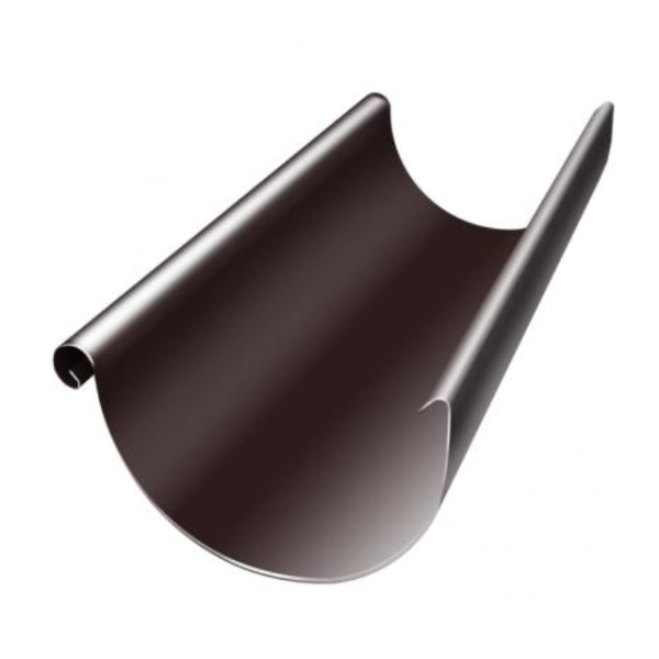 Водосток Grand Line 125x90 – Желоб 3м RAL 8017 купить в Щиграх