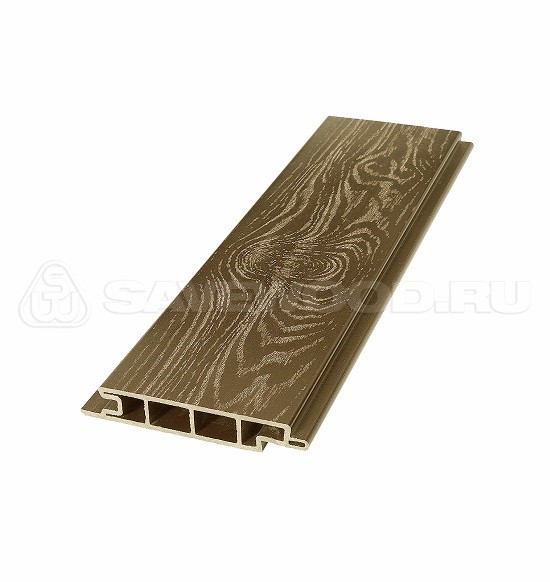 Террасная доска из ДПК SW Padus тангенциальный распил «SaveWood» тик купить в Щиграх