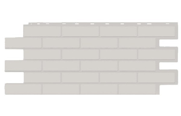 Фасадная панель T-Siding Кирпич Модерн Эко Уайт купить в Щиграх