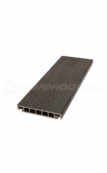 Террасная доска из ДПК SW Salix (S) (R) темно-коричневый купить в Щиграх