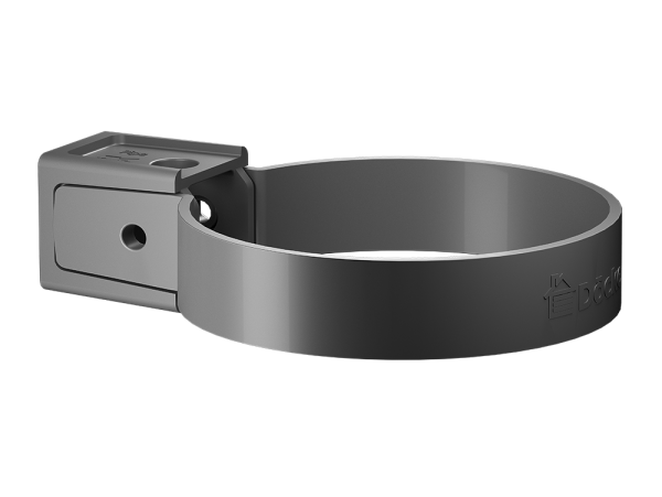 Хомут универсальный для водосточной трубы Docke Premium Графит купить в Щиграх