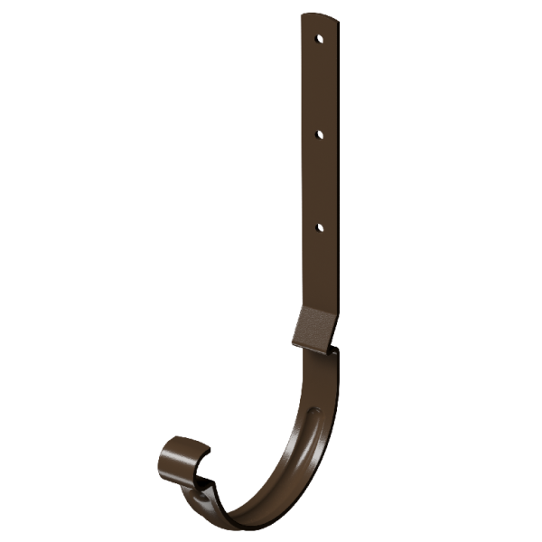 Карнизный крюк длинный D125 Döcke STAL PREMIUM Каштан, (RAL 8017) купить в Щиграх