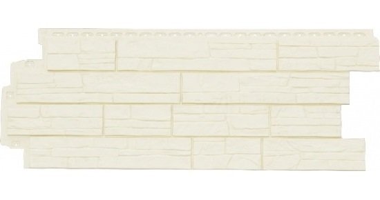 Фасадная панель Grand Line Сланец молочный купить в Щиграх