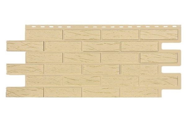 Фасадная панель T-Siding Кирпич Саман Эко Амбер купить в Щиграх