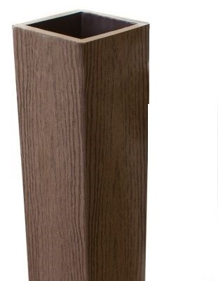 Столб опорный Woodvex Co-Extrusion Темно - Коричневый купить в Щиграх