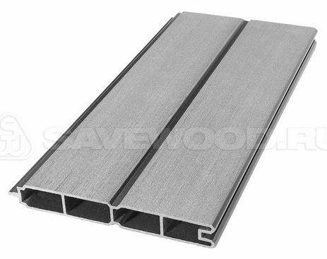 Заборный профиль из ДПК Savewood SW Agger матовый пепельный купить в Щиграх