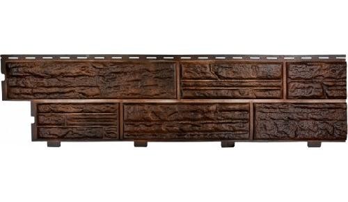 Формованный Сайдинг Сланцевая порода, Коричневый купить в Щиграх